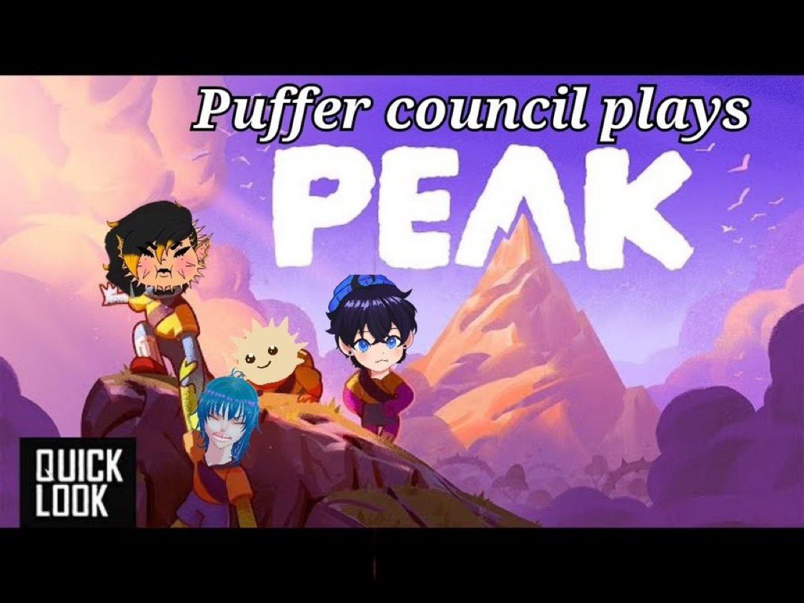 PufferBlueOG's tweet image. Guess who’s back!! Join me and the council of puffers! @vt_forbidden , @PufferPatches and last but not least @ / TetrodoxVT for a fun adventure on Peak!! Live on twitch.tv twitch.tv/pufferbluevt hope to see you all there!!