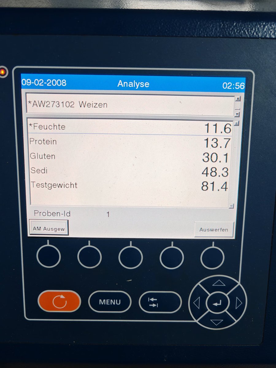 Do not think for a minute this is the exception this season for Romanian wheat! Above 14 pro is the norm now.