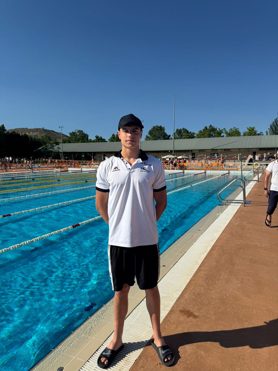 Marcos Alonso (2005) @c_n_las_norias Récord absoluto de La Rioja,  en piscina de 50, en la prueba 50 libres con un tiempo de 24.02