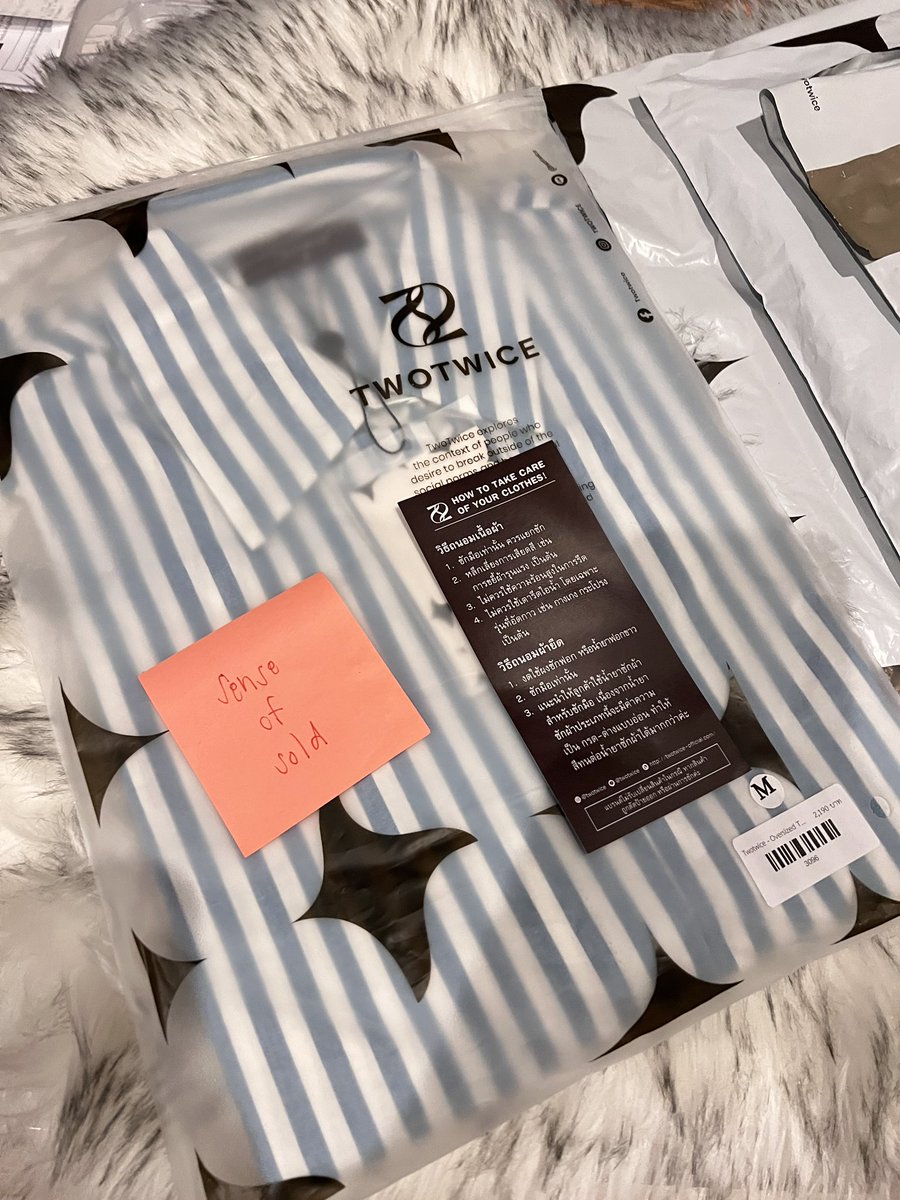 Senseofsold's tweet photo. ของแอดมินเองค่ะ NEW TWOTWICE 
Oversized Tw Shirt size M  สี Sky Blue Stripe 
ปล่อย 1590 จาก 2190 

#twotwiceส่งต่อ #twotwice #twotwicebrand #ส่งต่อ https://t.co/aQmGU6dTuk