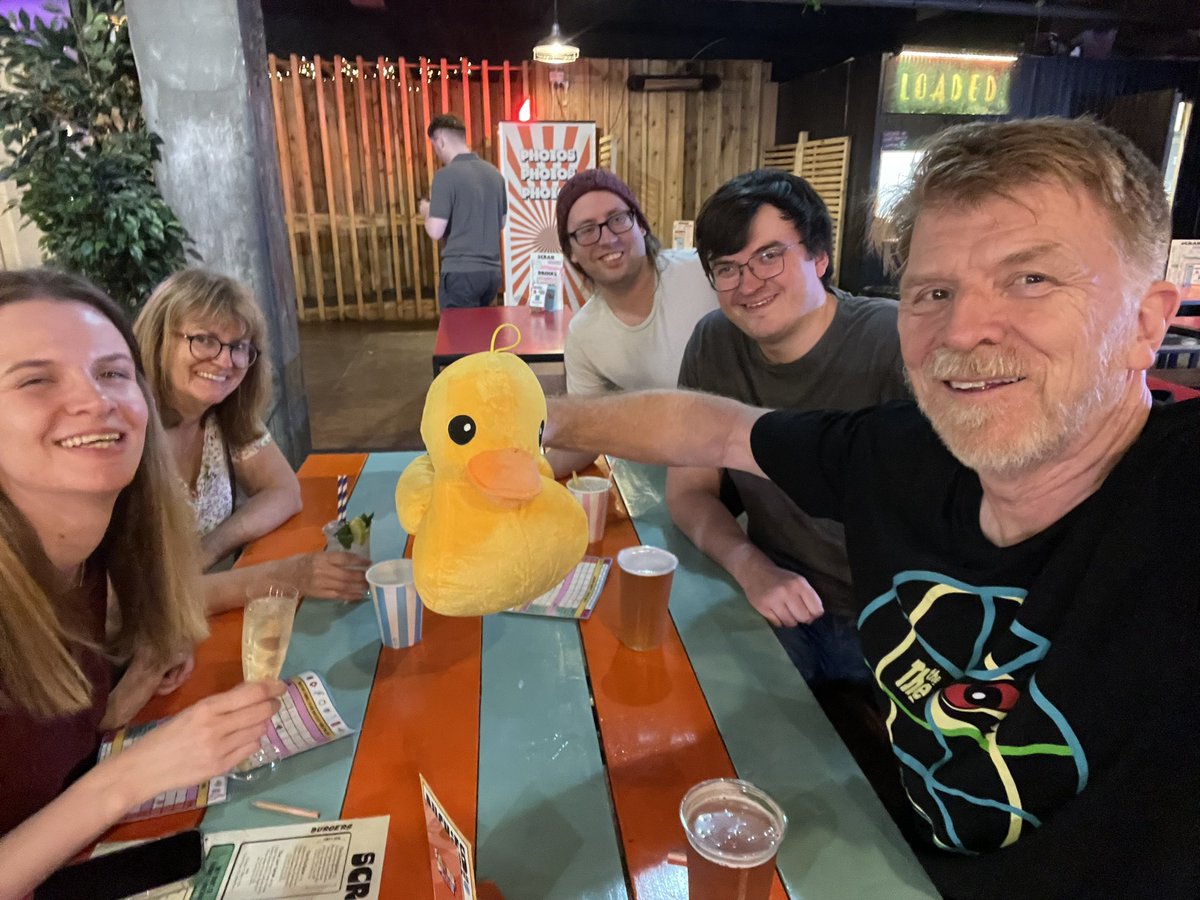 GoJaBrown's tweet image. After a sad day yesterday we went out today to lighten things a little at @FayrePlay - and I won a fluffy duck.
