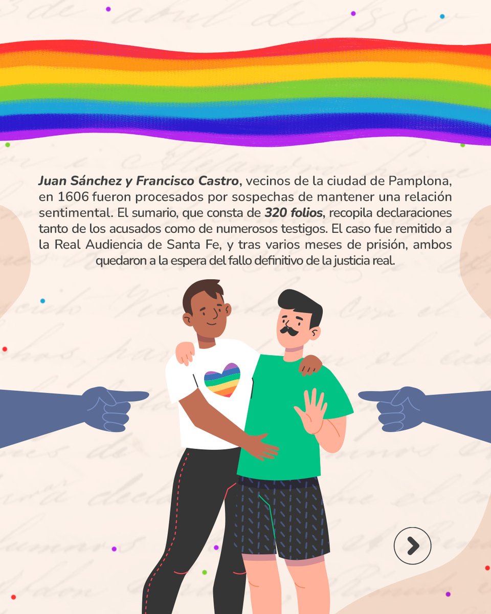 ArchivoGeneral's tweet photo. Del Silencio a la Memoria: Historias LGBTIQ+ en el AGN 🏳️‍🌈📚

En el Día del Orgullo 🏳️‍🌈, recordamos a quienes fueron perseguidos por amar diferente en la colonia y el siglo XIX 📜. Sus historias son parte fundamental de nuestra memoria colectiva 🕯️. https://t.co/dgevyTxgk2