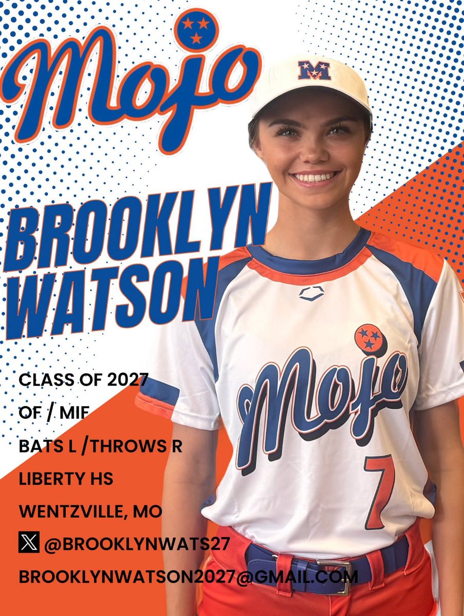 Brooklyn Watson (@brooklynwats27) on Twitter photo COLORADO SPARKLER 🥎💥
Come watch me and my team in action this weekend ⬇️⬇️
<a href="/mojo09_ward/">Tennessee Mojo 09-Ward</a> <a href="/WardChuck1507/">Charles “Chuck” Ward</a> <a href="/ExtraInningSB/">EXTRA INNING SOFTBALL</a> <a href="/CoastRecruitsSB/">Coast Recruits 🥎</a> <a href="/CoastRecruits/">Coast 2 Coast Recruits</a> <a href="/TopPreps/">SPORTS NEWS, VIDEOS, GRAPHICS, EXPOSURE & MORE</a> <a href="/gatorjack72/">Girls In The Game</a> <a href="/DirectRecruits/">Direct Recruits</a> <a href="/DfwSho/">DFW Sho'Case</a> <a href="/D1Softball/">D1Softball</a> <a href="/SBRRetweets/">Softball Recruiting Reposts</a> <a href="/LegacyLegendsS1/">Legacy & Legends Softball</a> <a href="/TAProfileAPP/">TAP APP</a> <a href="/ondecksoftball/">OnDeck Softball 🥎</a> COLORADO SPARKLER 🥎💥
Come watch me and my team in action this weekend ⬇️⬇️
<a href="/mojo09_ward/">Tennessee Mojo 09-Ward</a> <a href="/WardChuck1507/">Charles “Chuck” Ward</a> <a href="/ExtraInningSB/">EXTRA INNING SOFTBALL</a> <a href="/CoastRecruitsSB/">Coast Recruits 🥎</a> <a href="/CoastRecruits/">Coast 2 Coast Recruits</a> <a href="/TopPreps/">SPORTS NEWS, VIDEOS, GRAPHICS, EXPOSURE & MORE</a> <a href="/gatorjack72/">Girls In The Game</a> <a href="/DirectRecruits/">Direct Recruits</a> <a href="/DfwSho/">DFW Sho'Case</a> <a href="/D1Softball/">D1Softball</a> <a href="/SBRRetweets/">Softball Recruiting Reposts</a> <a href="/LegacyLegendsS1/">Legacy & Legends Softball</a> <a href="/TAProfileAPP/">TAP APP</a> <a href="/ondecksoftball/">OnDeck Softball 🥎</a>