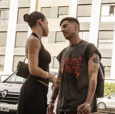 La cara de embobado 😍