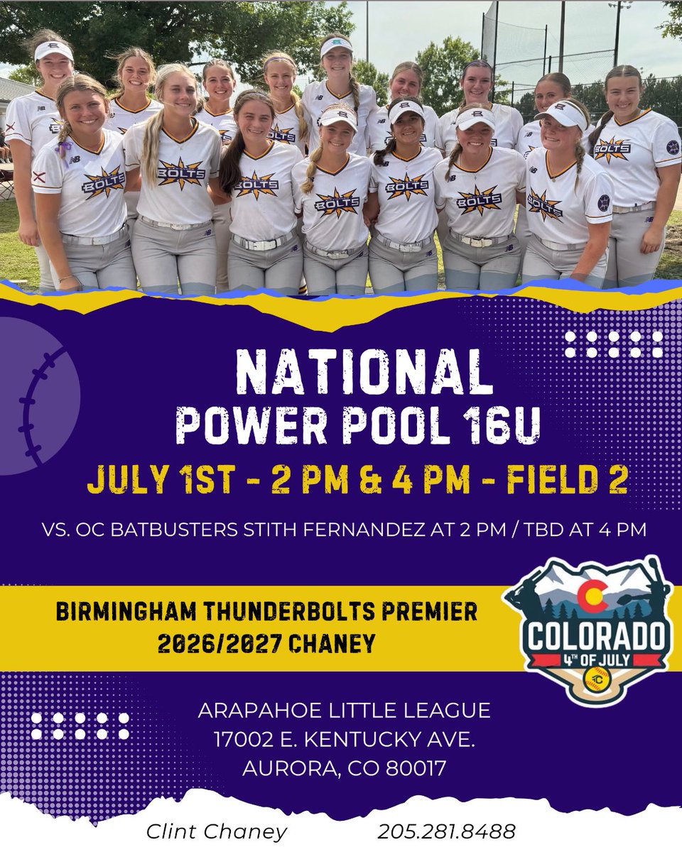 So ready to hit the field this week!! <a href="/08Bolts2026/">Birmingham Thunderbolts Premier 2026/2027 Chaney</a>