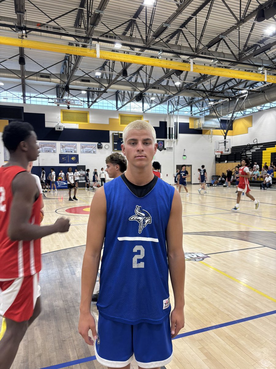 Very impressive showing from
<a href="/PGHawks_Bball/">Pleasant Grove Basketball</a> at <a href="/ColoradoLive_SS/">COLORADO LIVE Scholastic Showcase</a>

Preston White showed off his ability to attack the rim off the dribble or finding opening off of cuts, he also had a big poster on a fastbreak

<a href="/CooperCrock55/">Cooper Crockett</a> was an intriguing big, great mobility, soft hands, &amp;