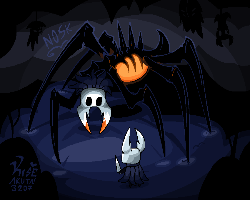 KiseAkuta's tweet photo. Nosk of Deepnest
#hollowknight #hollowknightart #nosk https://t.co/HQKR2DtsVp