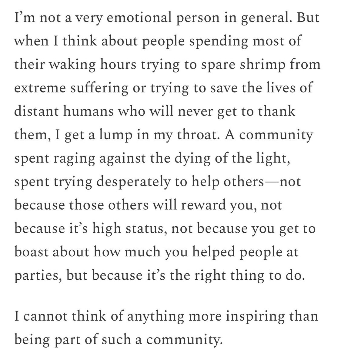 I’m not crying, you’re crying