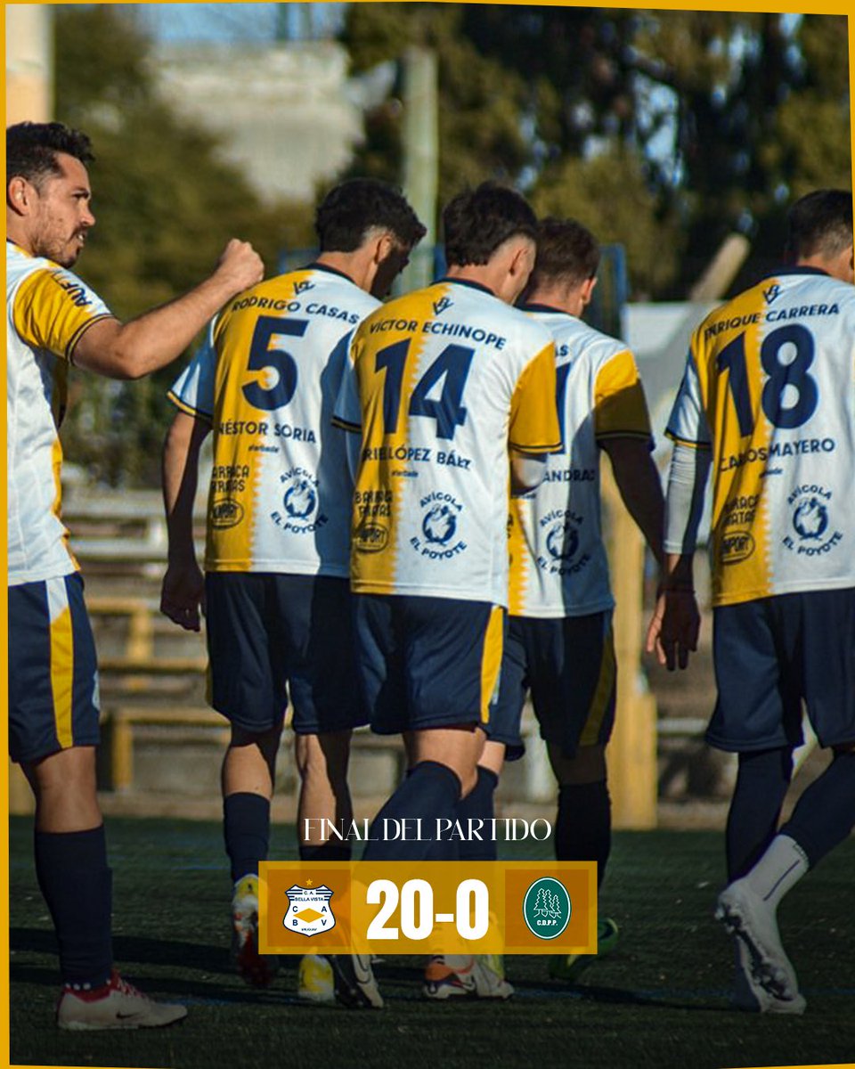 enunabaldosa's tweet photo. Por el torneo de la Primera C, Bella Vista derrotó 20 a 0 a Parque del Plata.

#FútbolUruguayo 🇺🇾 https://t.co/trGQ8qqBnK