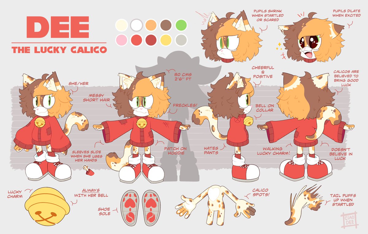 LuckyCalicoo's tweet photo. About time I posted their references here 🫶 

Dee's a self insert/sona and Dior's my personal sona!

#SonicTheHedgehog #Sonic #SonicOC https://t.co/oxlk4DoW6v