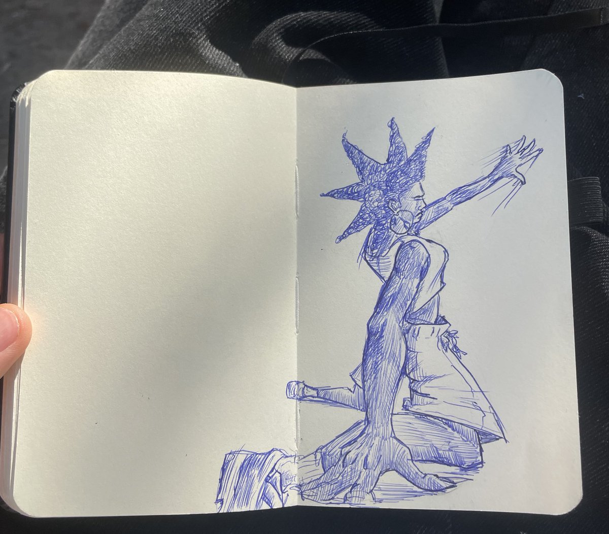 J’ai flop ma frange mais pas mon dessin aller hop