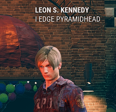 Seanzu's tweet photo. Of course it's a Leon #DBDNames https://t.co/91LbccnzNe
