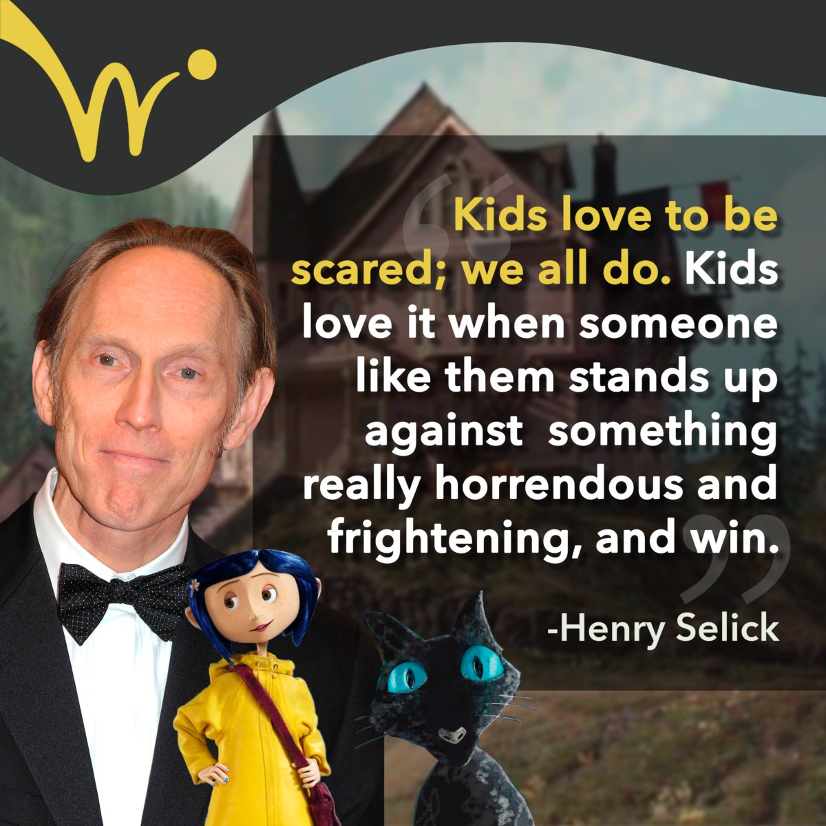 pietroschito's tweet image. Henry Selick is an American stop-motion animator known for directing the classic films The Nightmare Before Christmas🎃, Coraline🪡, James and the Giant Peach🍑 and recently Wendell & Wild🪱 #HenrySelick #Coraline #WriteForAnimation
What's your favorite Henry Selick movie? Let…