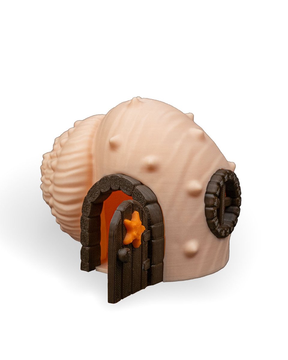 Base_3D_'s tweet photo. 🐚 Zuhause ist, wo der Ozean rauscht! Dieses liebevoll designte Muschelhaus erinnert an einen geheimen Zufluchtsort unter Wasser – perfekt für Meerjungfrauen, Aquarienfreunde oder Kinderzimmerträume. PLA-gedruckte Details machen dieses Minihaus einfach bezaubernd! https://t.co/VvTgYkg5Sh