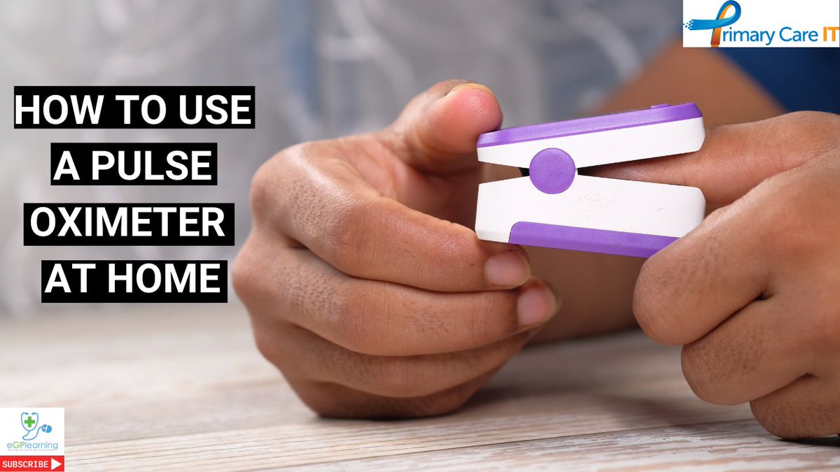 Do you want to know how to use a pulse oximeter at home?

Whether to monitor your breathing or keep safe after covid see this guide to see how and when you may need to contact your doctor

Watch: youtu.be/ldgGIOe5q9Q