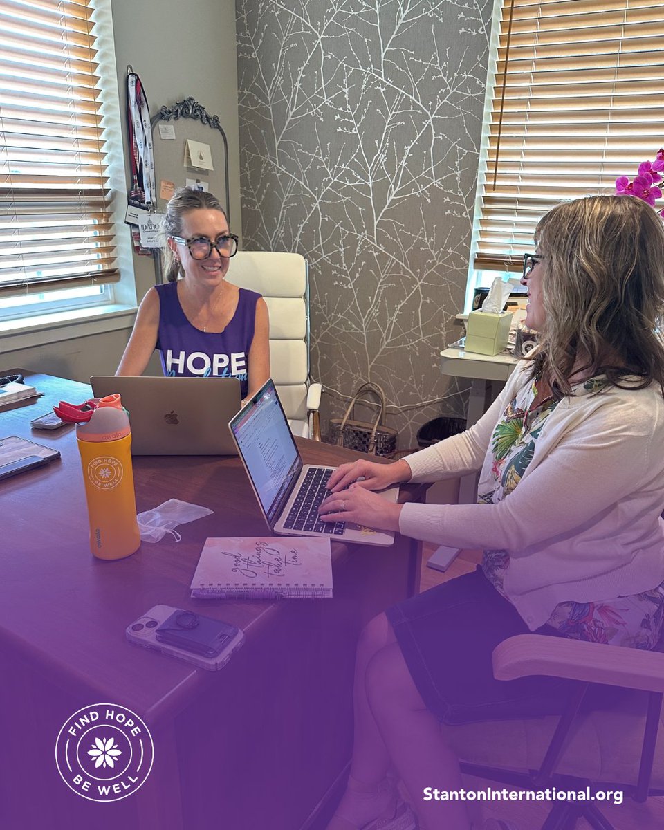 StantonIntl's tweet image. This is the Stanton Revolution. 💜
Two women, one mission: bringing hope, building strategy, changing lives—one decision at a time.
#StantonRevolution #FindHope #WomenOnAMission #HopeInAction