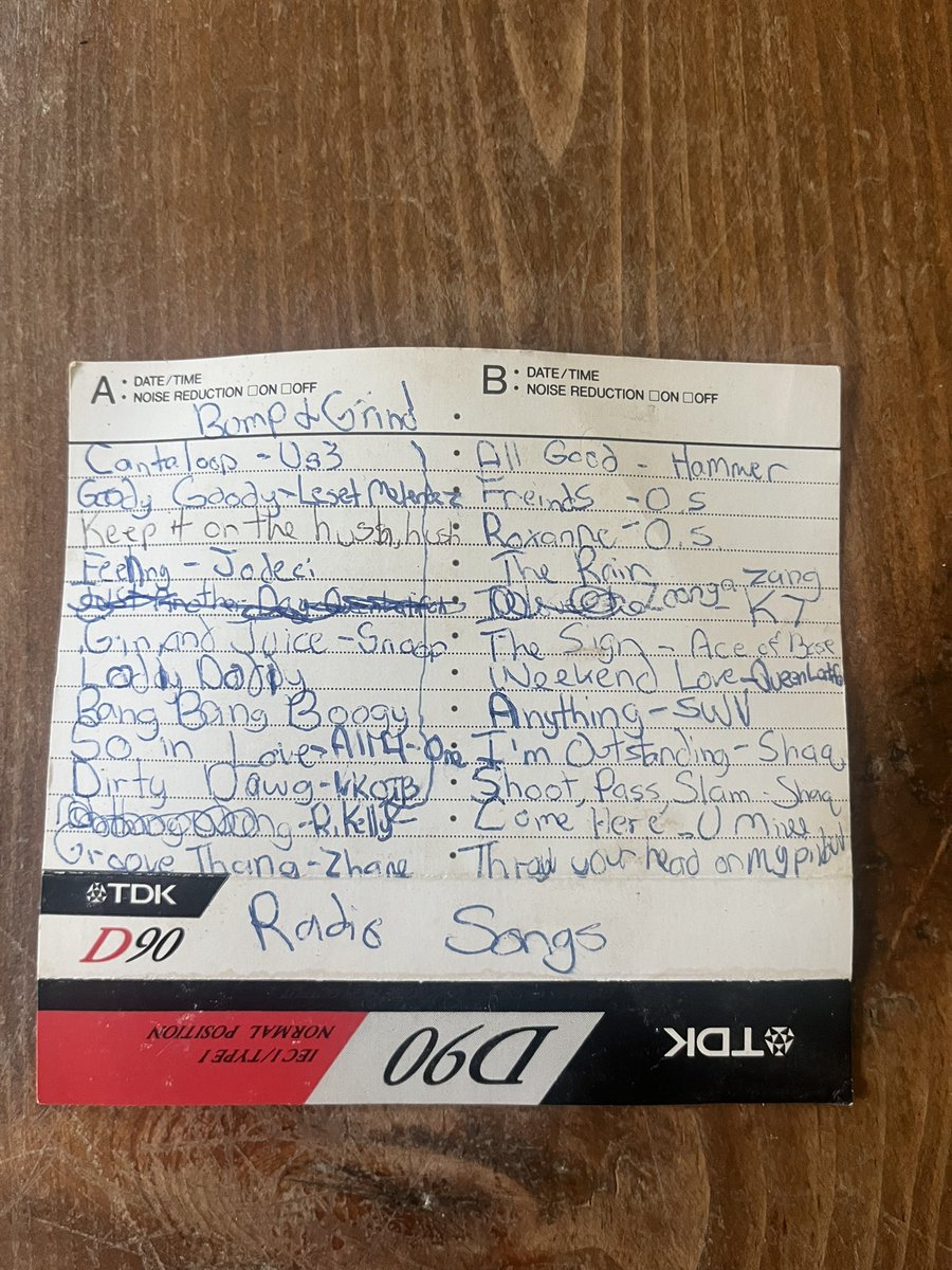 jasonpinto's tweet photo. A bonus from doing some basement cleaning… found a few of my mixtapes from back in the day. Tempted to turn these into Spotify playlists and throw a dance party tonight https://t.co/FL0xKiJLRY