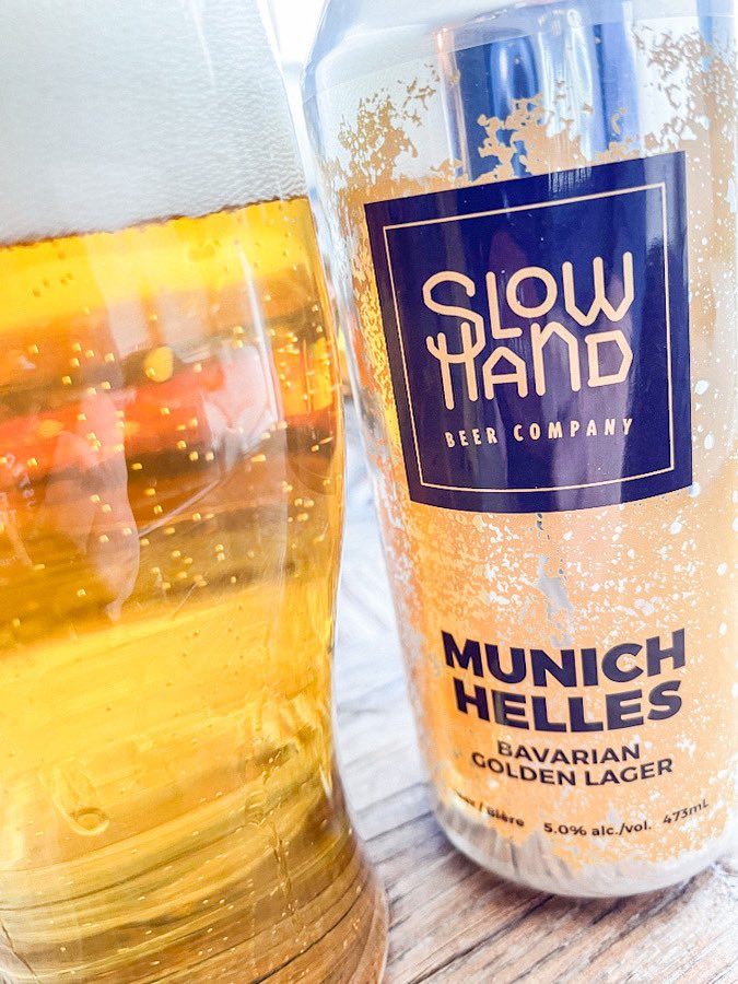 Crisp.  Clean.  Crushable.  Munich Helles magic from Slowhand!

victoriaweekendbeerbuzz.wordpress.com/2025/06/28/slo…