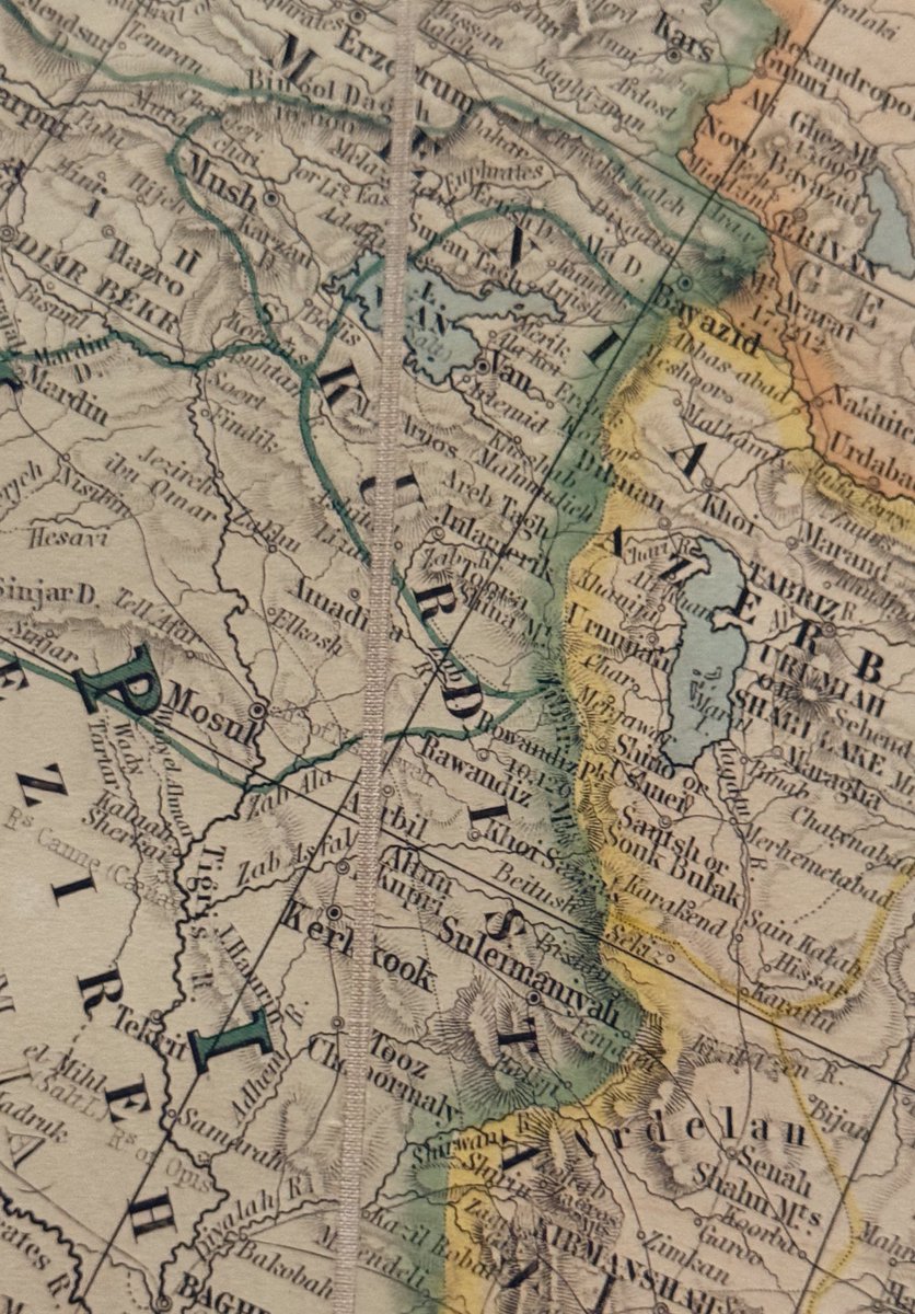 HiwaAfandi's tweet photo. Photographed at the Louvre Museum, Paris

This 19th-century British map , Stanford’s Library Map of Asia , clearly labels Kurdistan, spanning Mosul, Erbil, Sulaymaniyah, Kirkuk and beyond.

A reminder that the Kurds have long been recognized as the indigenous people of these lands, not just culturally, but geographically.

Despite this, systematic efforts to erase or displace them have succeeded in parts of their homeland. But the map still speaks, Kurdistan was, and remains.

#Kurdistan #History #Maps #Louvre #Kurds #Heritage #Identity