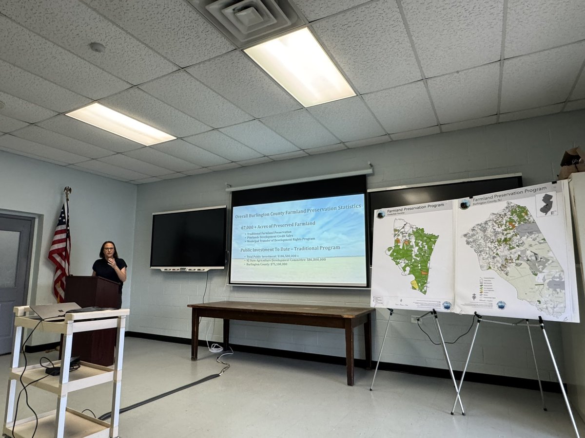 AswAndreaKatz's tweet image. Yesterday, Burlington County celebrated 40 years of farmland preservation! South Jersey’s beautiful farms make this a special place to live, and our preservation program helps ensure they’ll be here for generations to come.