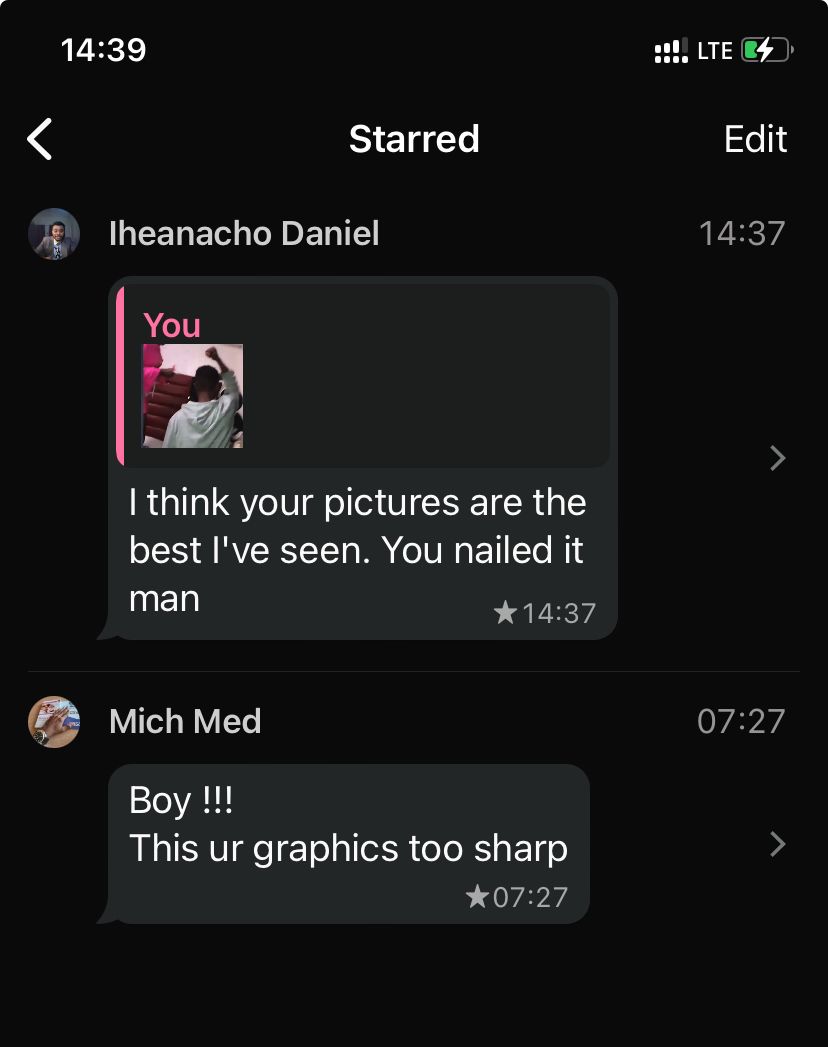 Dindu_NG's tweet photo. After what we could call a tasking week, some sweet reviews from my clients just did a good job making my weekend. 

We give you the best on this space. 
#canvacommunity 
#Designerstribe https://t.co/8lCjx5Ibz9