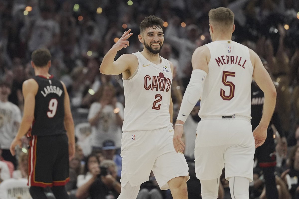 ESPN Cleveland (@espncleveland) on Twitter photo The Cavs are widely expected to re-sign Sam Merrill in free agency but lose Ty Jerome, per <a href="/TheSteinLine/">Marc Stein</a> The Cavs are widely expected to re-sign Sam Merrill in free agency but lose Ty Jerome, per <a href="/TheSteinLine/">Marc Stein</a>
