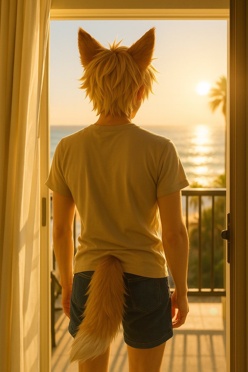 I love the view
Vacation Vibes 

#vacation #foxboy #roadtrip 
#ai #demi #gayboy