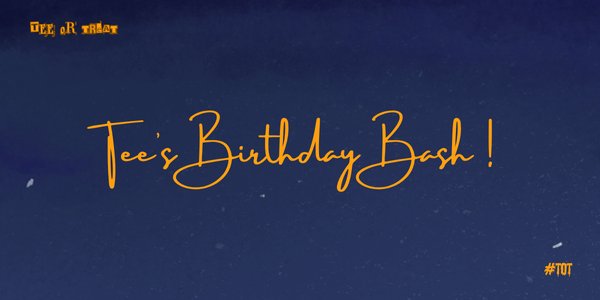 Jaremuwes's tweet photo. THE WAIT IS OVER !!!

✦•┈๑⋅⋯ Tee's Birthday Bash ⋯⋅๑┈•✦

it's such a delightful day for me to announce a warm giveaway for you guys ☺️
everyone can join even if you aren't my mutuals, maybe it's your lucky day too! 🤧 https://t.co/U5W1j8aQrC