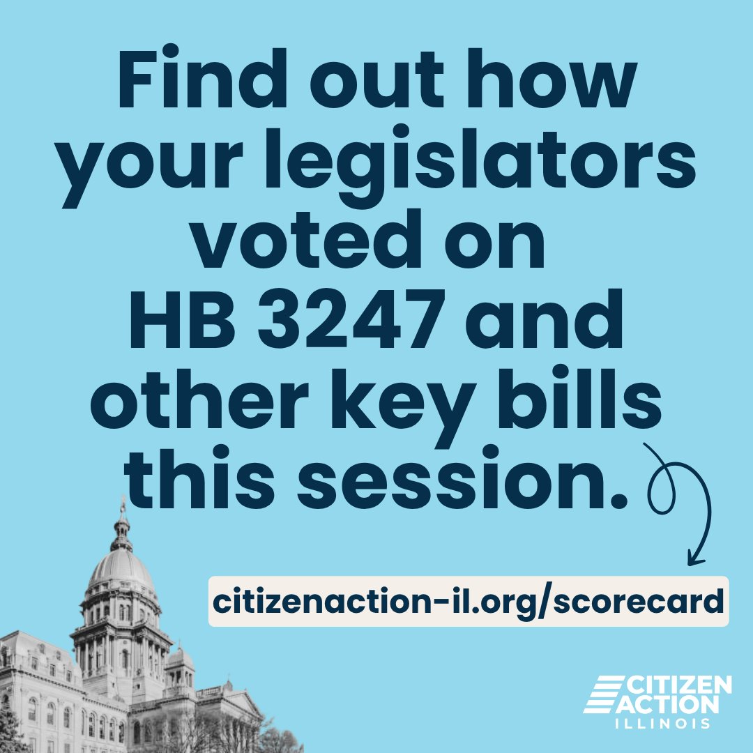 CitizenActionIL's tweet image. HB 3247, sponsored by Rep. Lilian Jimenéz and Sen. Karina Villa, protects students and families from discrimination based on immigration status!

See how your legislators voted on the Safe Schools for All Act by visiting: citizenaction-il.org/scorecard

@icirr