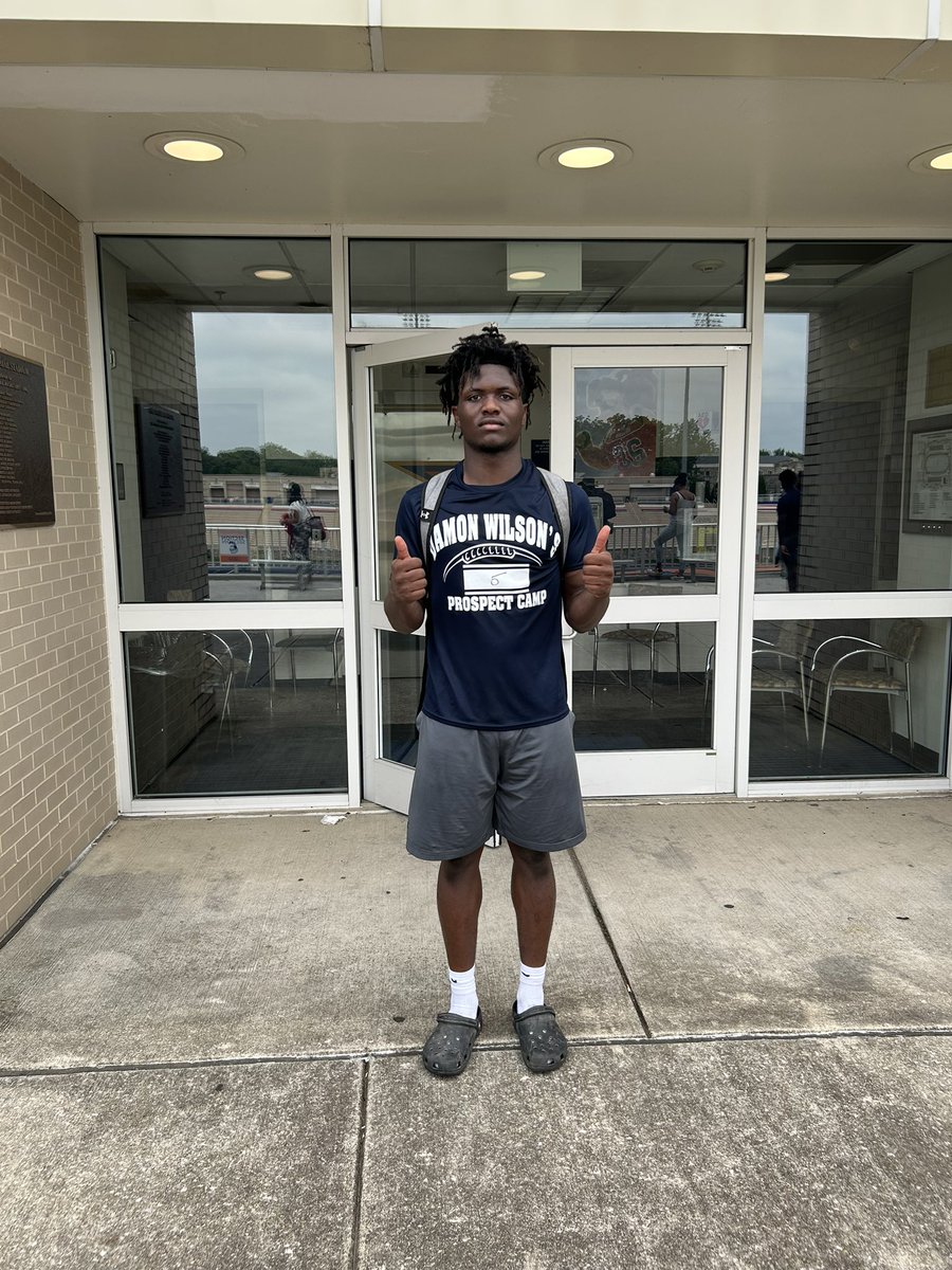 Well appreciated opportunity to showcase my talent at Morgan state universities camp thanks you <a href="/Coach_HugginsII/">Gerald J. Huggins II, M.A.</a> <a href="/CoachPhillipsJr/">Glenn Phillips Jr</a> 🧡🐻
