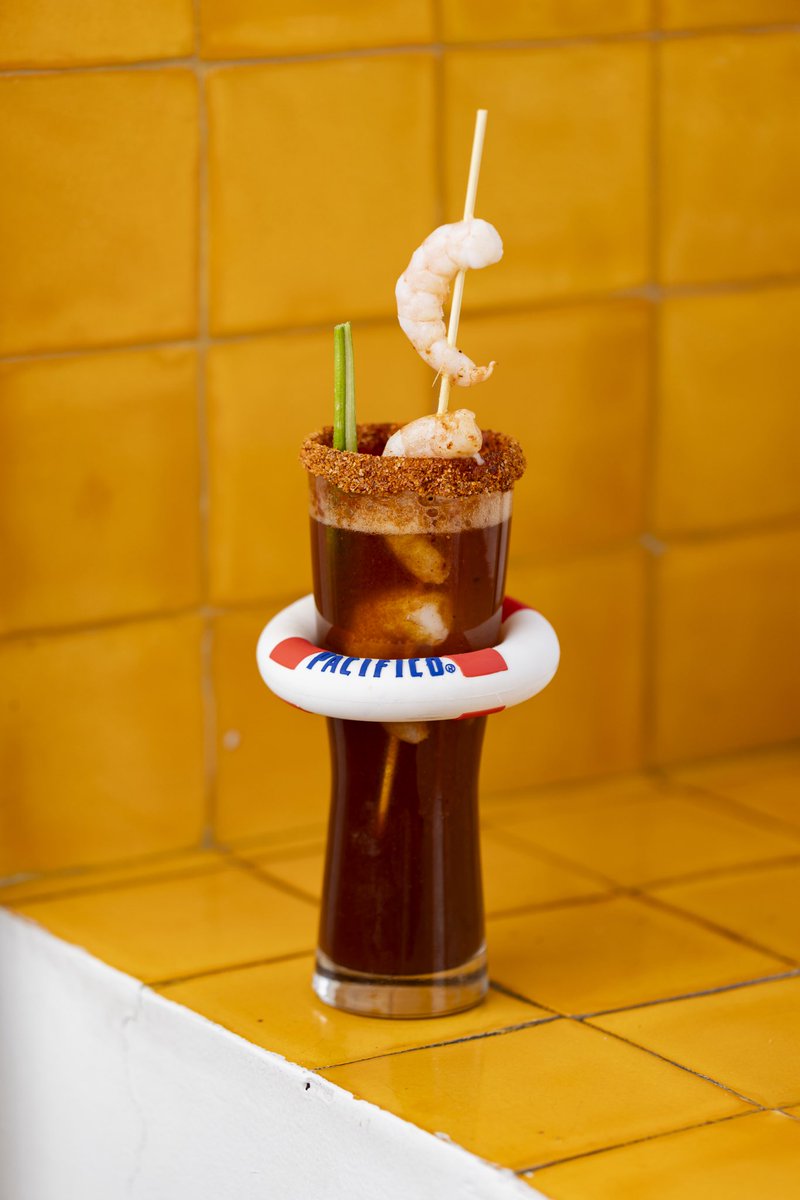 Pa' la cruda y la sed: échese un salvavidas  🍅🦐🔥