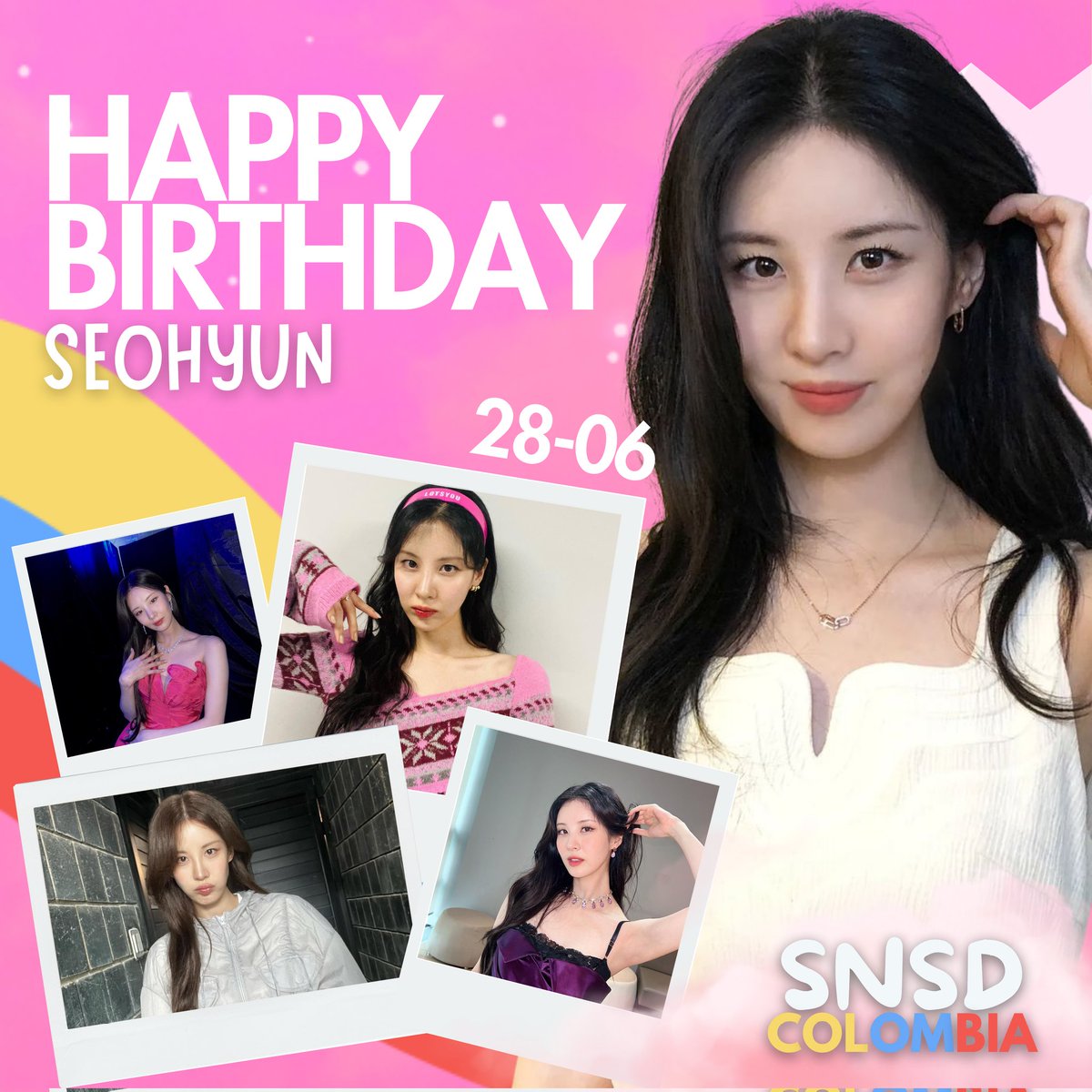 HAPPY SEOHYUN DAY 🎉✨️

#HappySEOHYUNDay
#SEOHYUN #서현

#GirlsGeneration #소녀시대
#OurFirstChoiceSeohyunDay 
#서현이의_35번째_생일을_가져버렸다