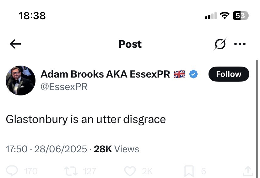I recommend blocking <a href="/EssexPR/">Adam Brooks AKA EssexPR 🇬🇧</a> 

He’s a attention seeker who lives for anything he can get 
Block him don’t interact with him 

He pretends to be a expert on everything but he’s dumb
