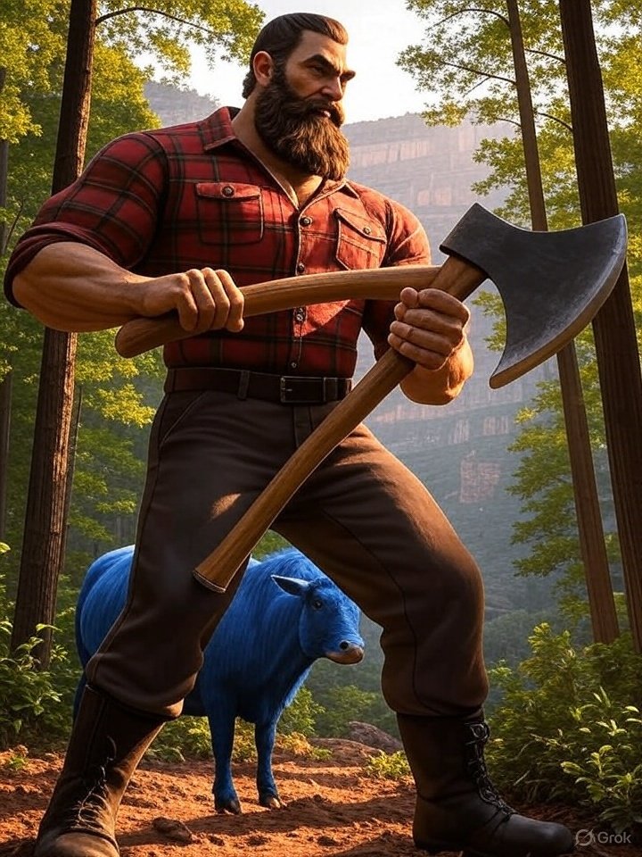 Fun fact of the day:

Did you know that June 28 is National Paul Bunyan Day in the U.S.? It celebrates the legendary giant lumberjack who, according to folklore, could fell entire forests with one swing of his axe and created the Grand Canyon by dragging his axe behind him!