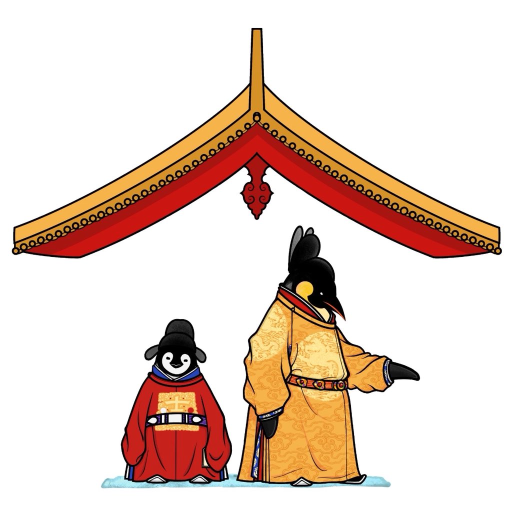 企鹅的企
汉服版
#ペンギン #hanfu