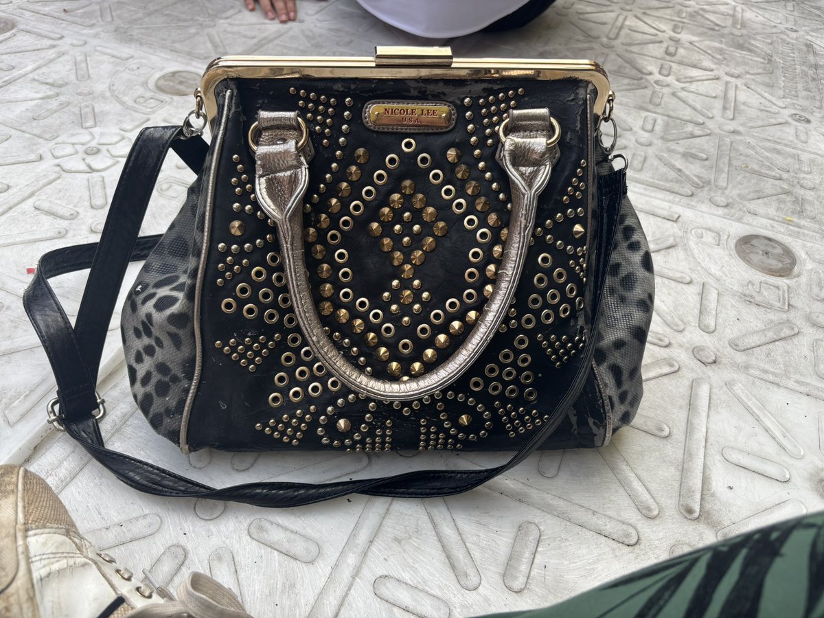 At Wembley stadium for Linkin Park. Security guy says; ‘you’re bag is too big to take in,you’ll have to drop off at the Ibis hotel nearby &amp; collect after the show…’(err what the actual fuckedy fuck?!)

Luckily I found another security guy who doesn’t take his job as serious…