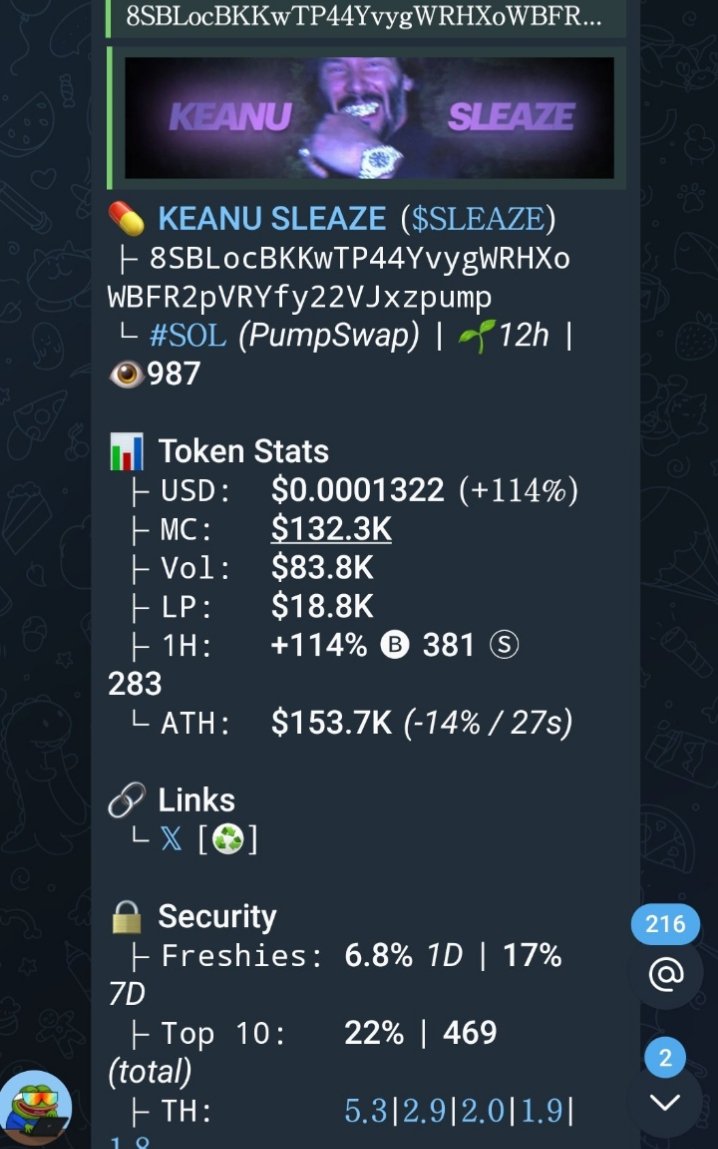 Sol_Gems004's tweet photo. Let spin on with this on $SLEAZE
dm for nice entry
CA}
8SBLocBKKwTP44YvygWRHXoWBFR2pVRYfy22VJxzpump
#Solana
#memecoin https://t.co/rsq0YmvaJk