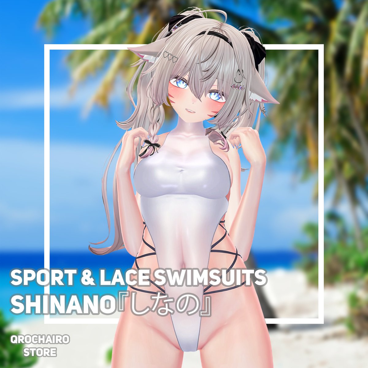 Qro_vrc's tweet image. I just released two swimsuits for Shinano! 🌊✨   

Multiple texture variations included! 🎨   
PhysBone interactions for immersive! 🫶   
Transparency &amp;amp; wet variants available! 💧   

Pulldown feature coming soon after release! ⏳

qrochairo.booth.pm/items/7108873
#Qrostore #Shinano3D