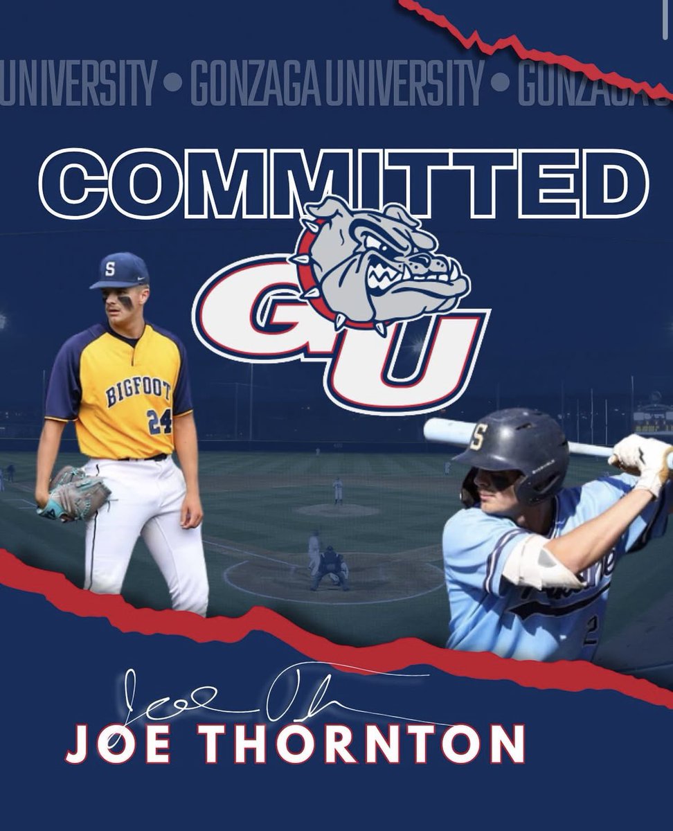 Josh Grimes (@coachgrimes16) on Twitter photo Another arm is off the board! Except this guy rakes too 😏 Big congrats to our 2 way stud <a href="/Joethornton314/">Joseph Thornton</a> on his commitment to <a href="/ZagBaseball/">Gonzaga Baseball</a>
#ArmFarm #RollSquatch Another arm is off the board! Except this guy rakes too 😏 Big congrats to our 2 way stud <a href="/Joethornton314/">Joseph Thornton</a> on his commitment to <a href="/ZagBaseball/">Gonzaga Baseball</a>
#ArmFarm #RollSquatch