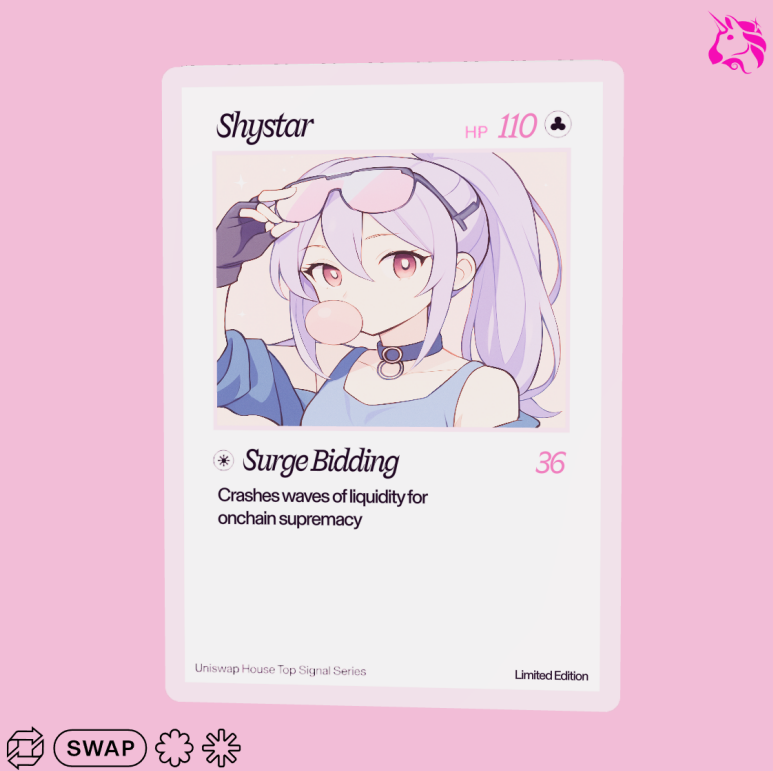 限时限量--Uniswap头像卡  
collect.uniswap.org
根据推特生成你的专属数字画像，和你的推文有关生成不同属性   
有啥用不知道 反正外网很火 感觉似乎跟推特号的权重相关
截止时间：1小时9分