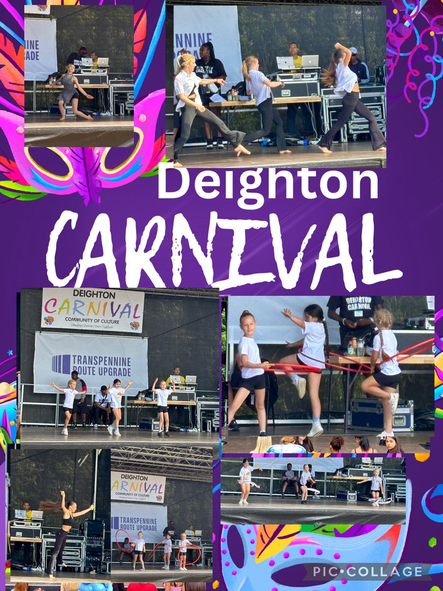 RhythmicRose's tweet photo. Happy Deighton Carnival to everyone in Huddersfield, HD2! 
Well done to our gymnasts - Raluca, Iryna, Elizaveta, Zlata, Emilia and Katherine. 

It's great to see the community coming together for this vibrant celebration of culture and fun. https://t.co/xwhyC1xT52