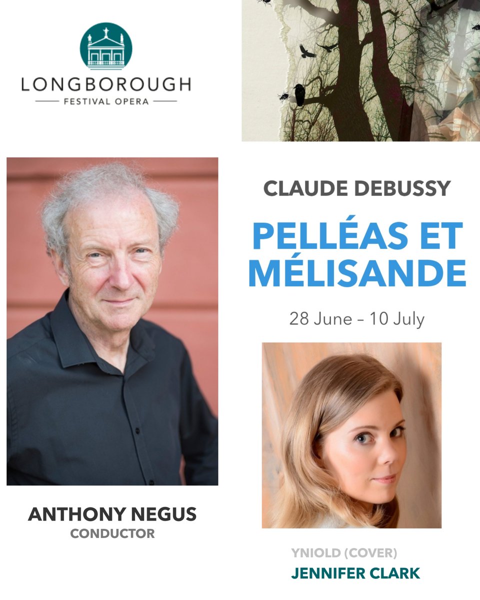 Connaught Artists (@connaughtartis1) on Twitter photo Toi toi toi to conductor <a href="/AnthonyNegus1/">Anthony Negus</a> for the opening night of Pelléas et Mélisande at <a href="/lfotweet/">Longborough Festival Opera</a> We wish the whole team a fantastic run!
Our soprano <a href="/JenAliceClark/">Jennifer Clark</a> is covering the role of Yniold this season. Toi toi toi to conductor <a href="/AnthonyNegus1/">Anthony Negus</a> for the opening night of Pelléas et Mélisande at <a href="/lfotweet/">Longborough Festival Opera</a> We wish the whole team a fantastic run!
Our soprano <a href="/JenAliceClark/">Jennifer Clark</a> is covering the role of Yniold this season.