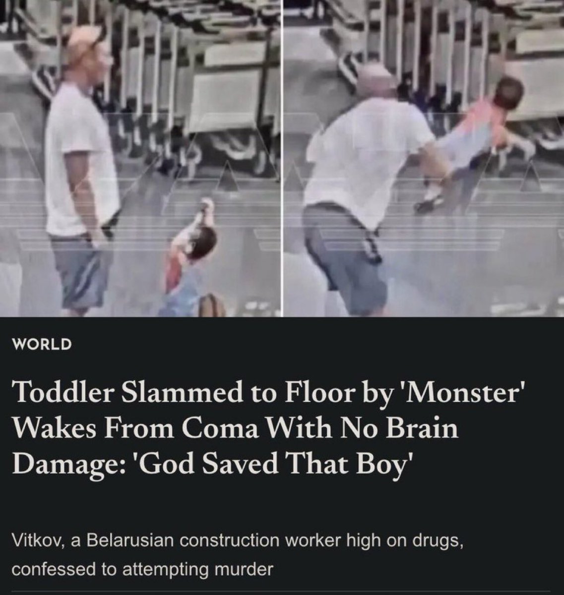 An absolute miracle. Praise God!!! 🙏🙌

This was one of the most heartbreaking and rage-inducing videos I've ever watched.