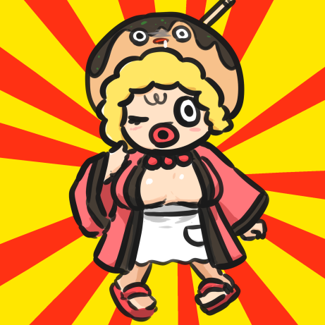 「今日の右下」|はとつかいのイラスト