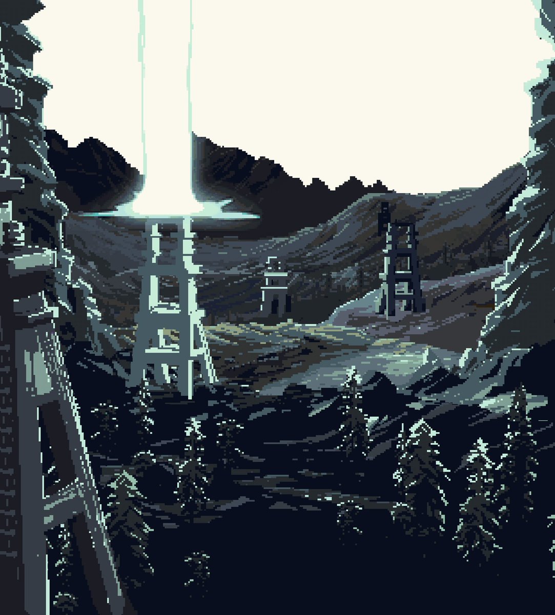 Rogue Voltage⚡️Out now on Steam (@_roguevoltage) on Twitter photo Main screen lightning strike
#screenshotsaturday #pixelart Main screen lightning strike
#screenshotsaturday #pixelart