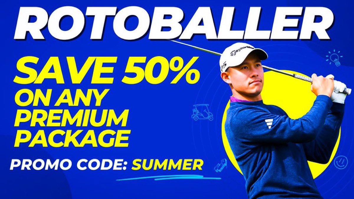 RotoBaller PGA (@rotoballerpga) on Twitter photo Our PGA premium content is second-to-none in the industry thanks to the great Spencer Aguiar (<a href="/TeeOffSports/">Spencer Aguiar</a>)
⛳️ Award-winning analysts, tools, models
⛳️ Since 2017: +338.5 Units, 51 outright winners, >60% In-Tournament H2H picks
⛳️ #1 DFS Lineup Optimizer
Link in next tweet👇🏼 Our PGA premium content is second-to-none in the industry thanks to the great Spencer Aguiar (<a href="/TeeOffSports/">Spencer Aguiar</a>)
⛳️ Award-winning analysts, tools, models
⛳️ Since 2017: +338.5 Units, 51 outright winners, >60% In-Tournament H2H picks
⛳️ #1 DFS Lineup Optimizer
Link in next tweet👇🏼