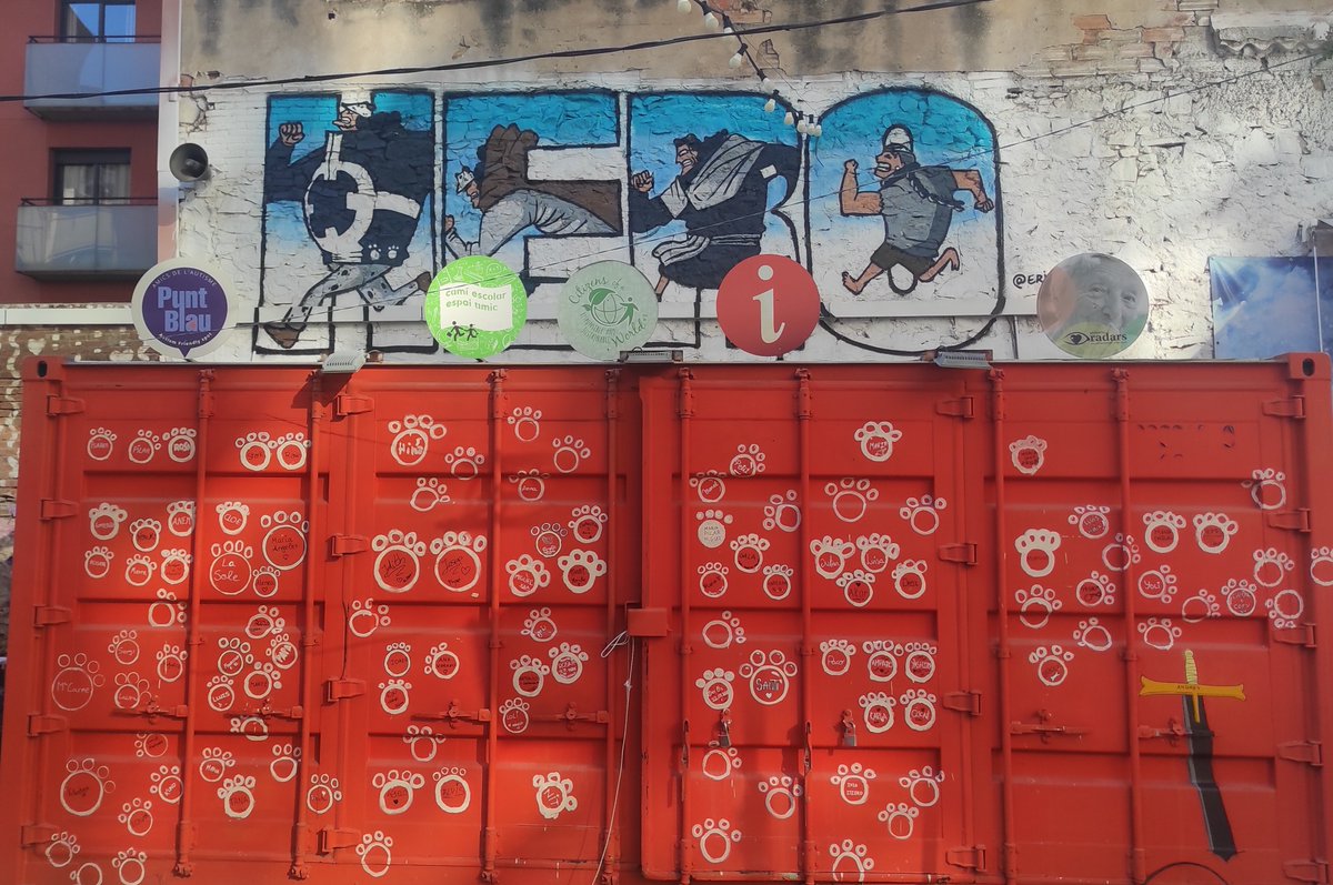 Spanish One Piece YouTuber @DJoseppe10 has painted a permanent mural in honor of Kuma on a wall in Barcelona!  #OnePiece