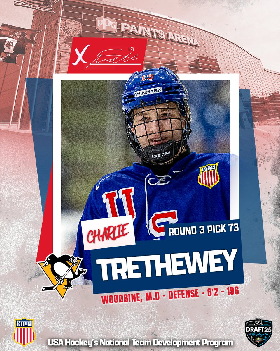 STEEL CITY CHARLIE TRETHEWEY

#NHLDraft | <a href="/penguins/">Pittsburgh Penguins</a>