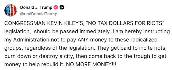 TrumpDailyPosts's tweet photo. Donald J. Trump Truth Social 06.28.25 07:53 AM EST