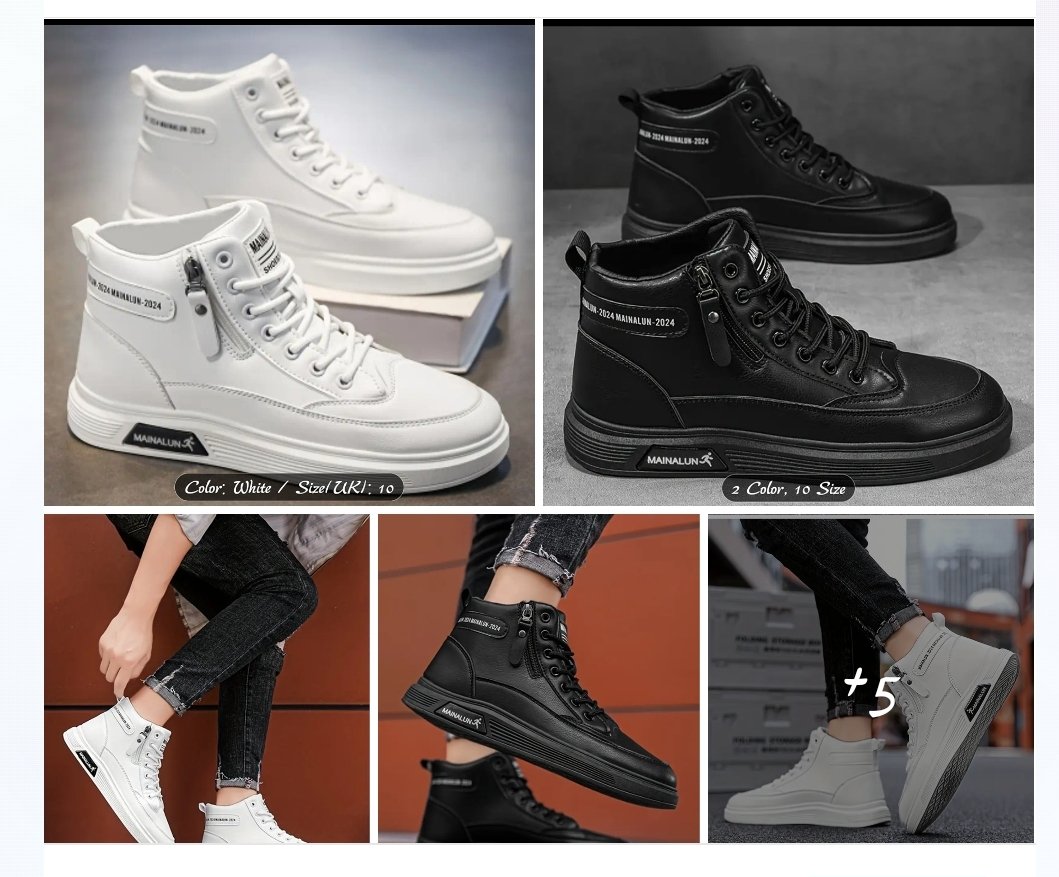 springforthWnG's tweet image. Mainalum Vintage Style lace - up sneakers with round toe.. Ideal for hiking and running workout.
All season Solid color for spring and fall